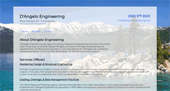 Desktop Screenshot of dangeloengineering.com